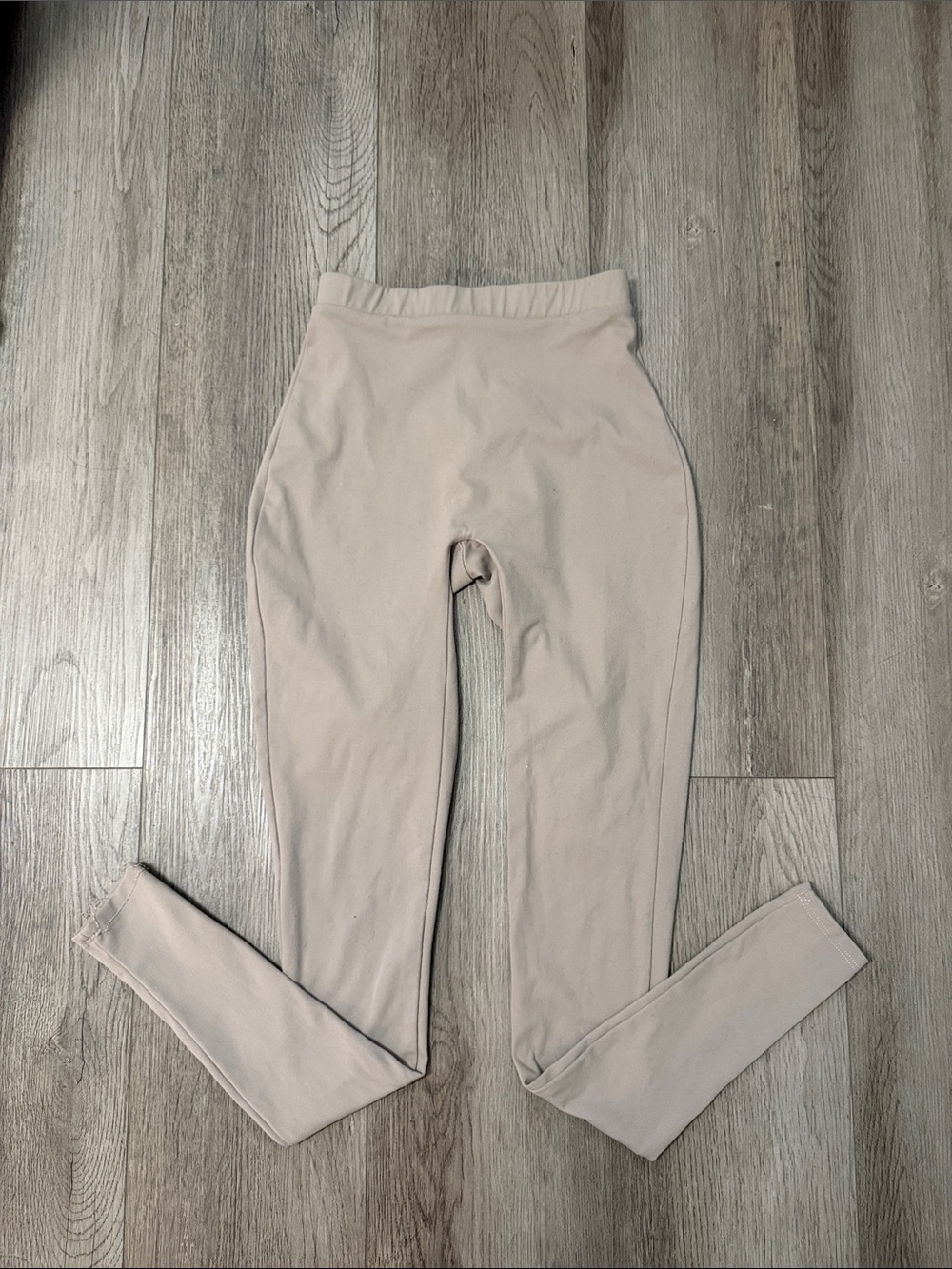 Women’s High-Waist Stretch Leggings - Neutral Beige